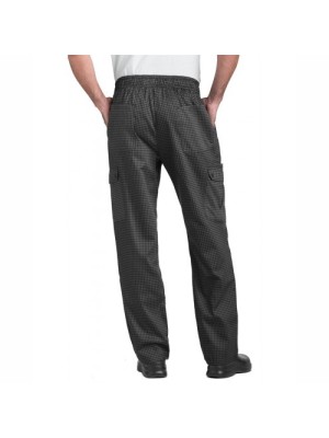Pro Chef Elastic Fit Pants – Black